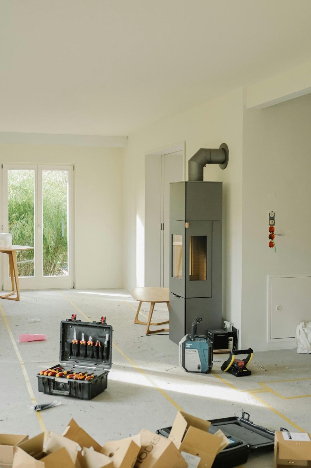 Home improvements in progress on a Sevenoaks property